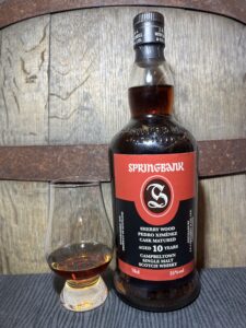 Springbank 10 Year Old Pedro Ximenez Cask Matured Springbank 10 Year Old Pedro Ximenez Cask Matured