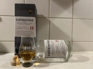 Caperdonich 18 Year Old Peated bottle kill