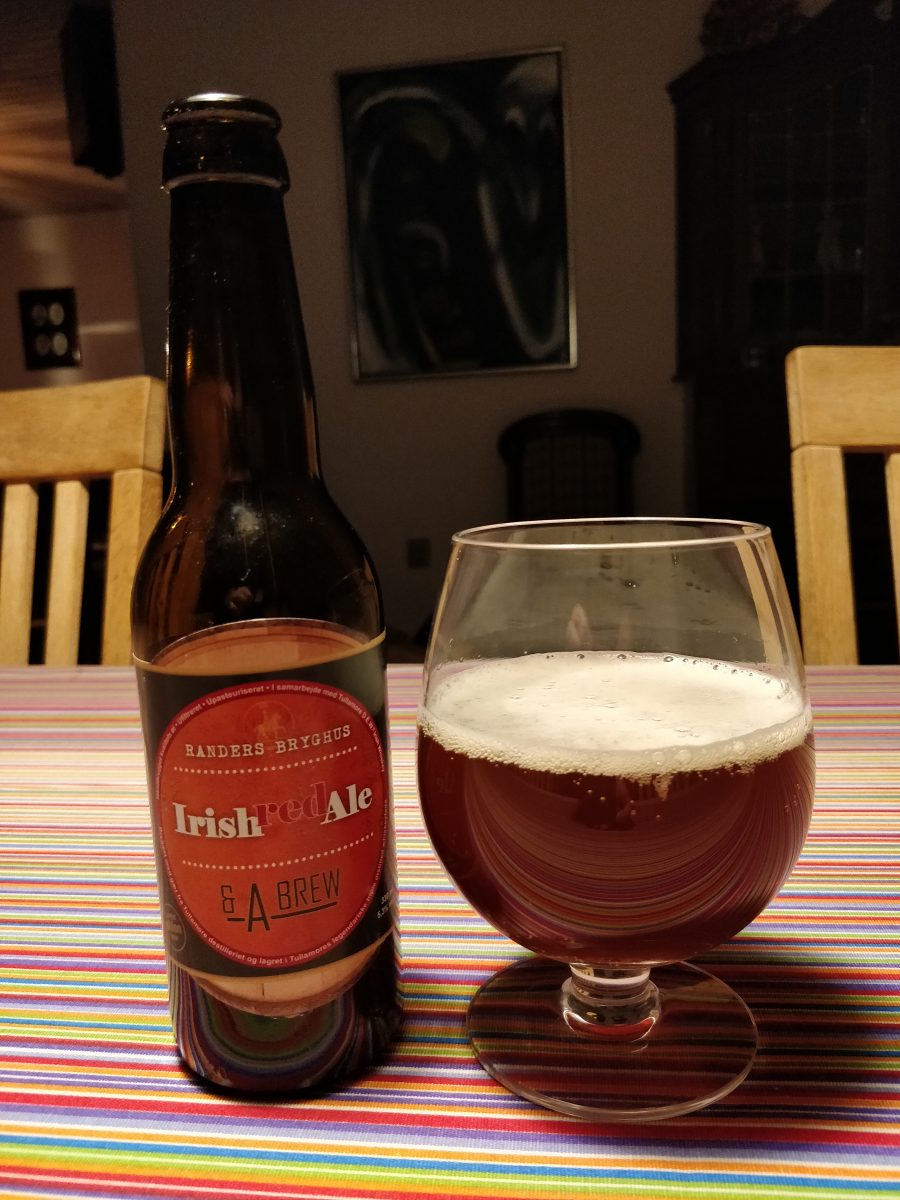 Irish Red Ale - en del af Dew & A Brew serien fra Randers - Whiskyblog.dk